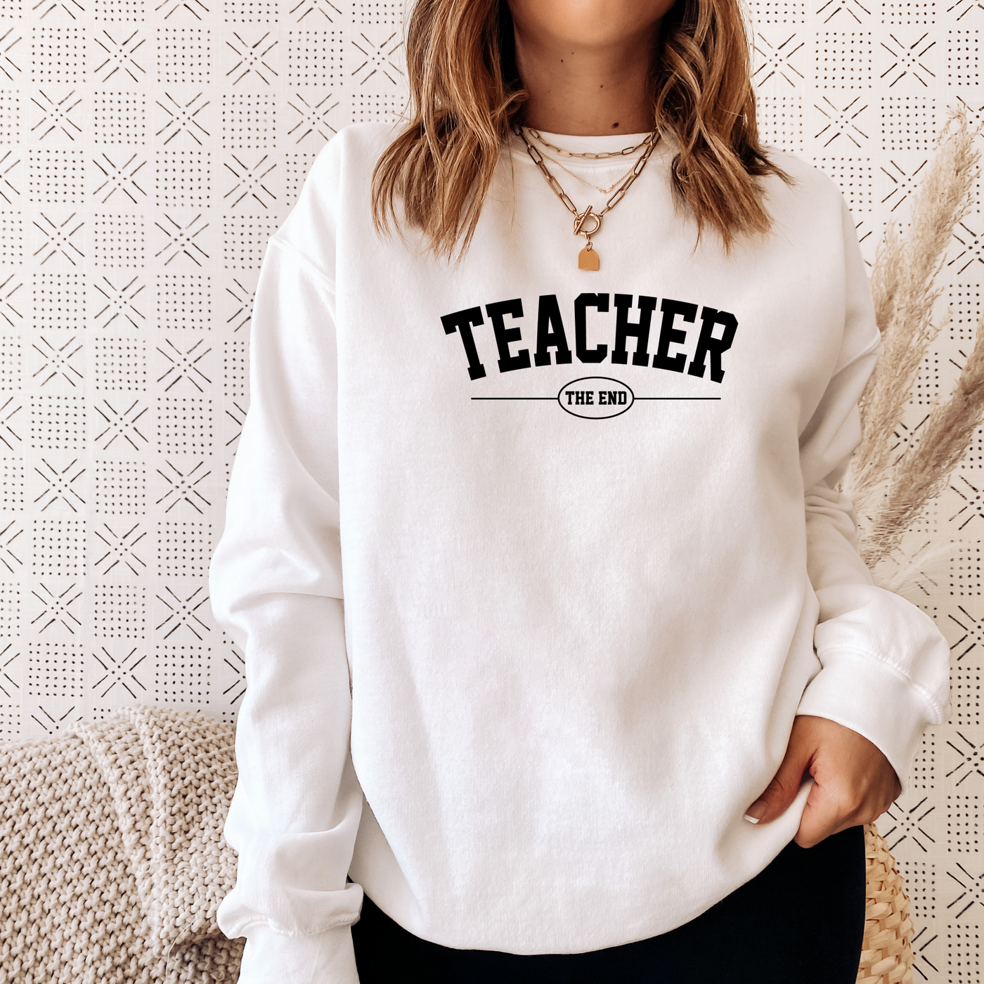 Teacher "The End Collection" Crewneck Sweatshirt
